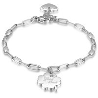 Bracciale Sagapo Donna Be My Always in Acciaio Cristallo SBM57 - SBM57